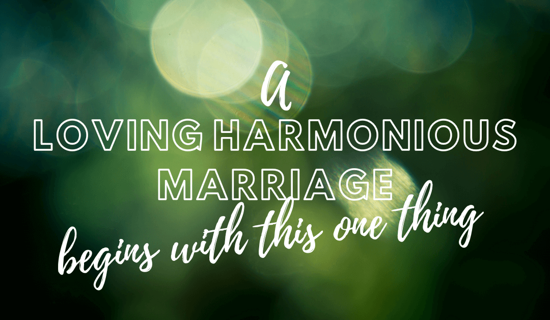YMJ003: A loving, harmonious marriage depends on this one thing