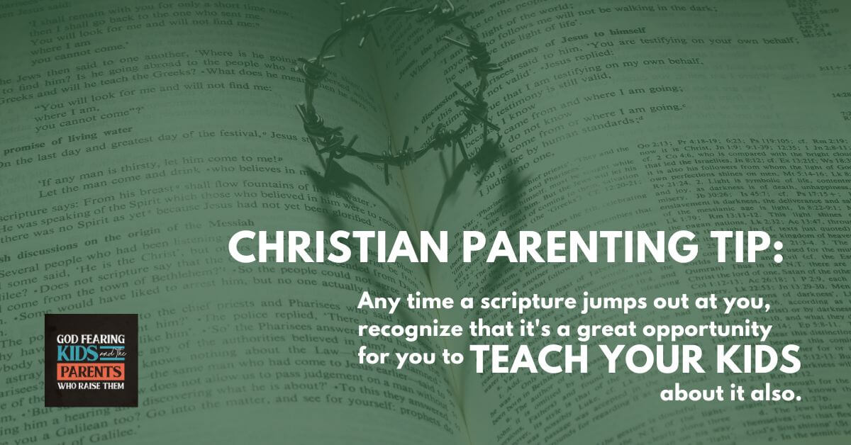 Christian parenting tip - teach meaningful scripture to your kids also (1)