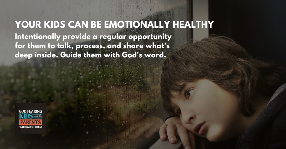 Your kids can be emotionally health